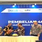 Seremoni pembelian 40 persen saham Jasamarga Jalan Layang Cikampek, Rabu (21/12/2022) (Foto: Pipit I.R)