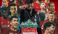 Liverpool - Ilustrasi Jurgen Klopp dan Pemain (Bola.com/Adreanus Titus)