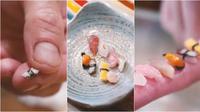 Sushi terkecil di dunia. (Sumber: PlayTokyo via Facebook)