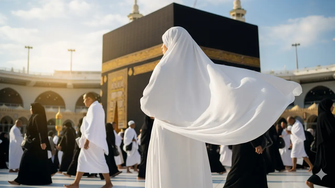 AI Gemini buat Foto Depan Kabah (Foto: Gemini)