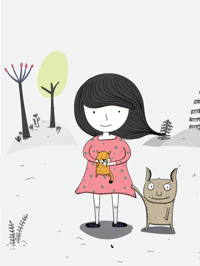 7 Contoh Gambar 2 Dimensi, Kenali Unsur dan Contoh Seni Rupa 2 Dimensi