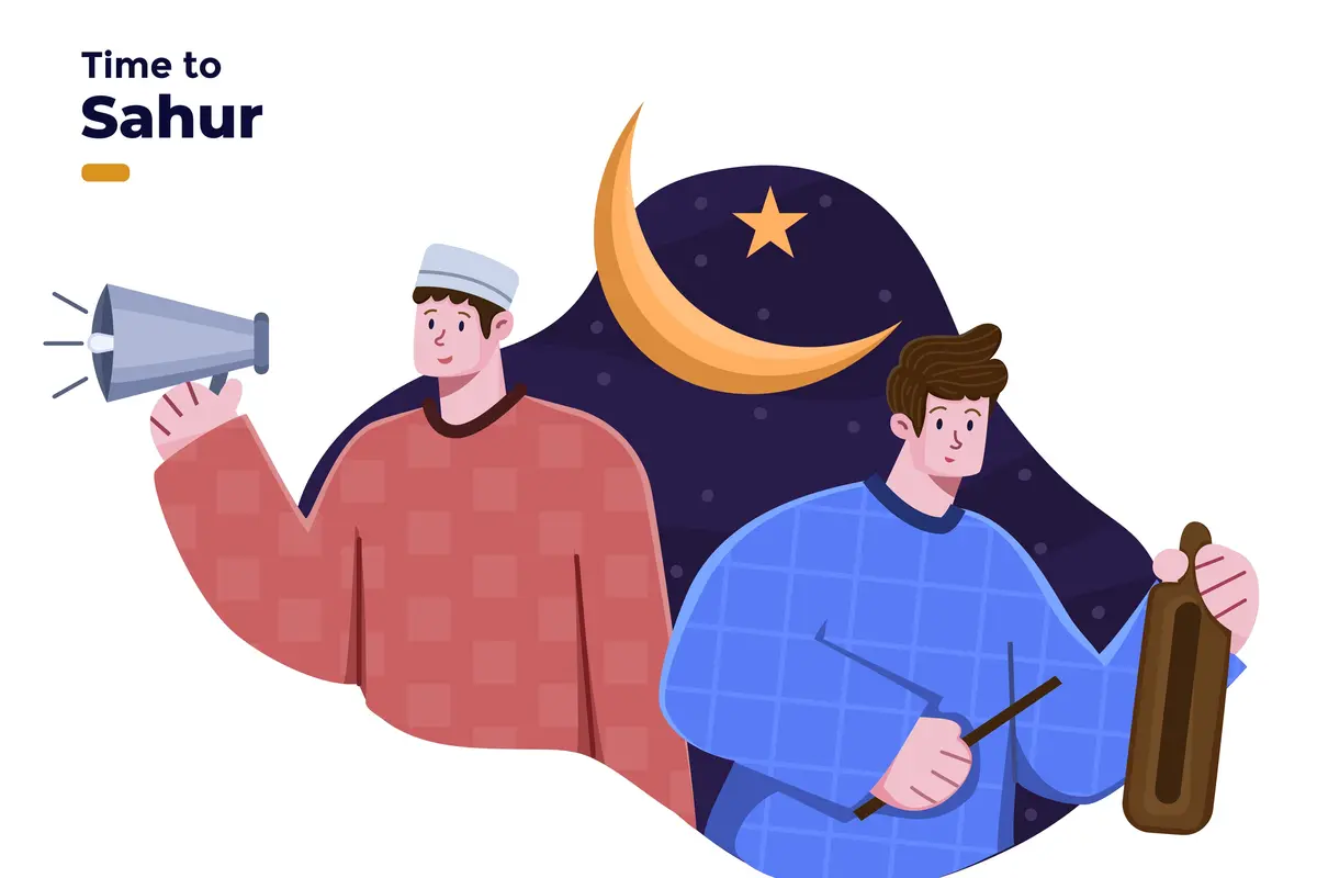 Ilustrasi Sahur