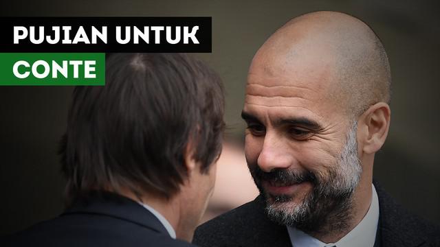 Jelang laga bigmatch antara Manchester City Vs Chelsea di Premier League, Pep Guardiola memuji Antonio Conte sebagai seorang Master dalam taktik.
