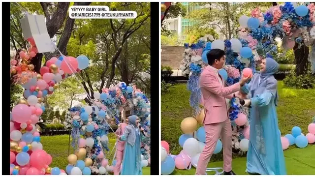 6 Momen Ria Ricis dan Teuku Ryan Ungkap Jenis Kelamin Anak Pertama