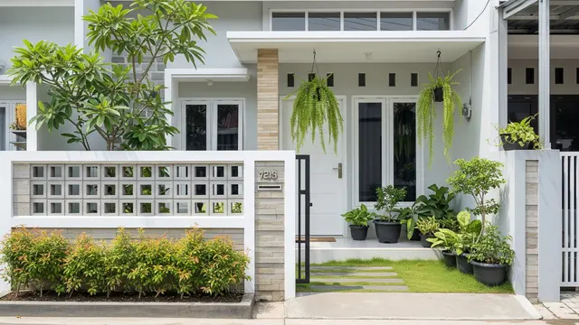 9 Model Pagar Roster untuk Rumah Kecil agar Sirkulasi Udara Lancar dan Sejuk