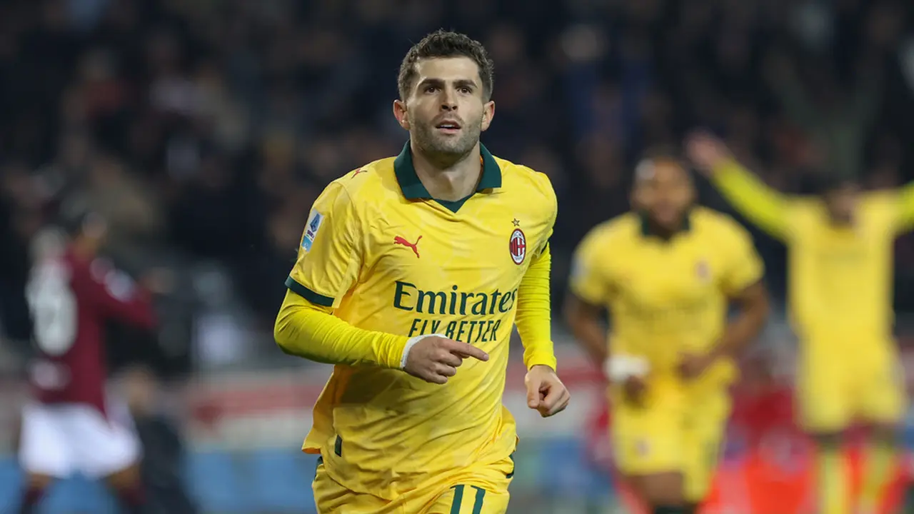 Christian Pulisic Milan vs Torino