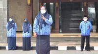 Wakil Bupati Gresik Aminatun Habibah. (Dian Kurniawan/Liputan6.com)