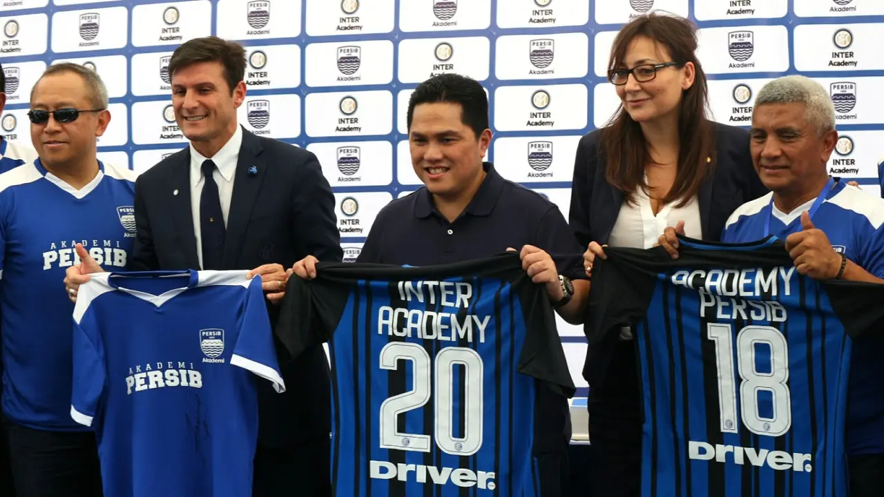 Persib Bandung dan Inter Milan kerja sama untuk tim akademi (Foto: Kukuh Saokani/Liputan6.com)