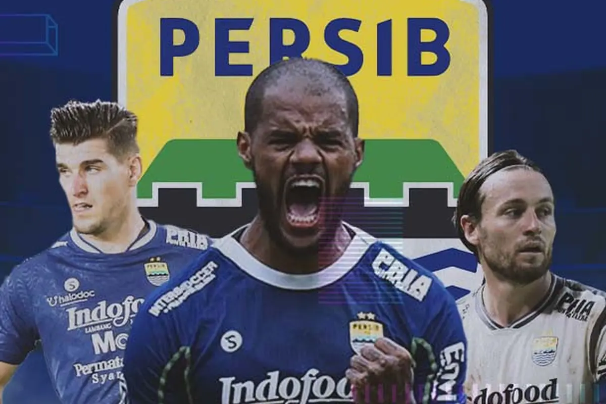Persib Bandung - Nick Kuipers, David da Silva, Marc Klok