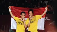  Rebut Juara Dunia, Hendra/Ahsan Selamatkan Muka Tuan Rumah
