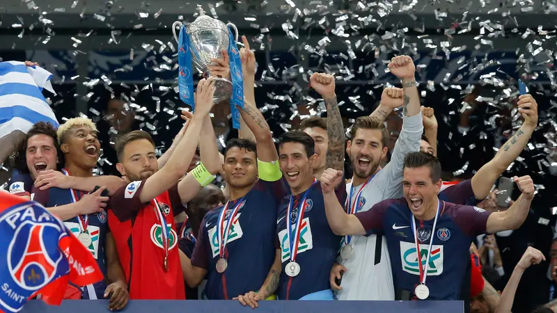 PSG Juara Piala Prancis 4 Musim Beruntun