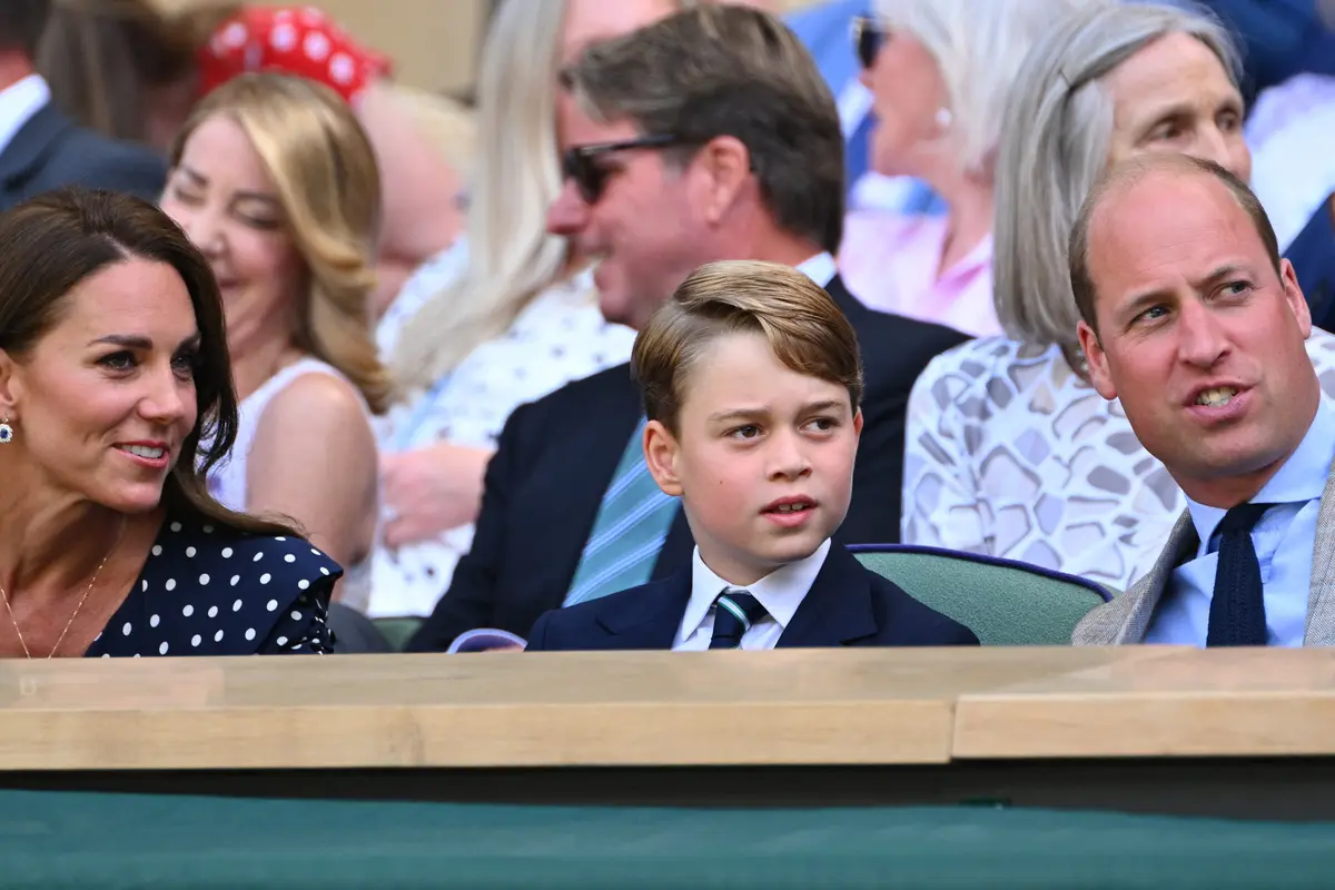 Kate MIddleton, Pangeran George dan Pangeran William