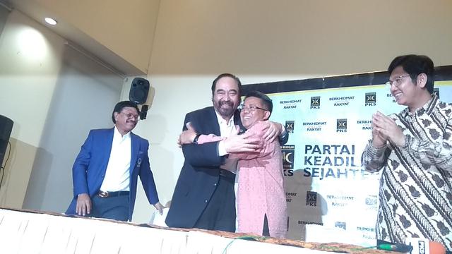 Pertemuan Petinggi Partai Nasdem dan PKS