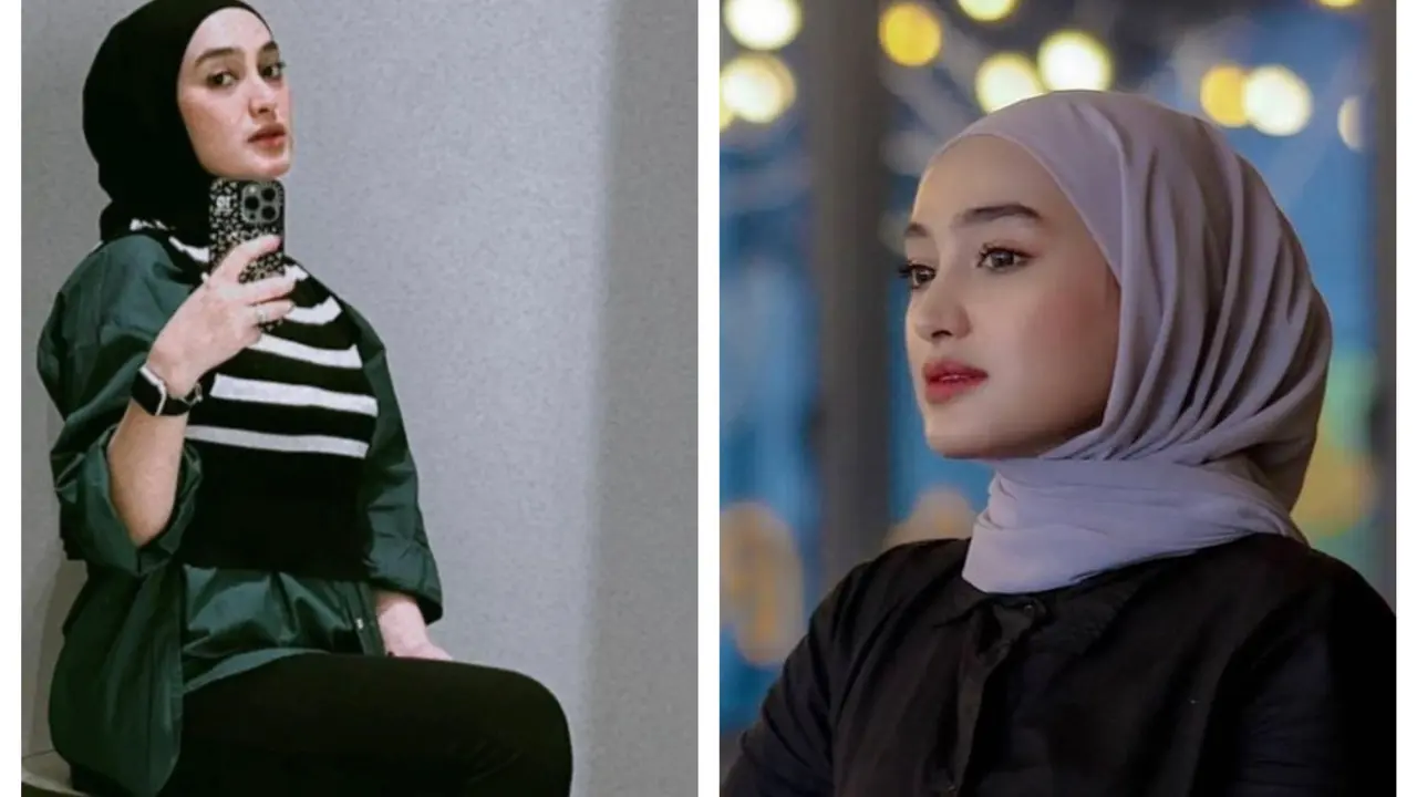 Potret Santyka Fauziah yang Kerap Tampil dengan Busana Hitam