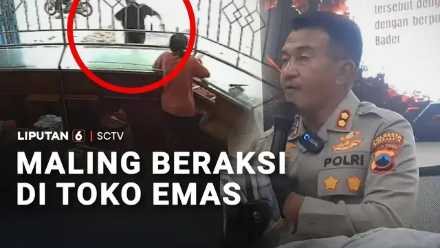 Pria Bawa Kabur Dua Cincin Emas dari Toko