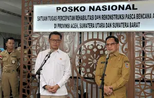 Tito dan Sugiono Bahas Percepatan Pemulihan Pascabencana di Sumatra