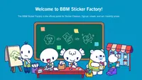 BBM kini membuka portal bernama Sticker Factory untuk memberi kesempatan konten kreator mendaftarkan karyanya