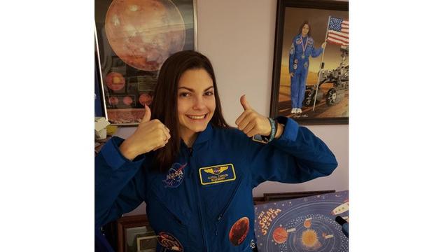 6 Potret Manis Alyssa Carson Peserta Astronaut Termuda Ke Planet Mars Hot Liputan6 Com