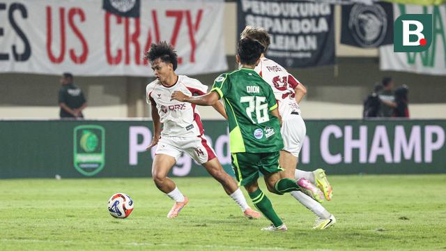 Foto: PSS Sleman Vs Garudayaksa FC di Final Pegadaian Championship 2025/2026