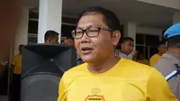 Manajer Bhayangkara FC Sumardji. (Liputan6.com/Dimas Angga P)