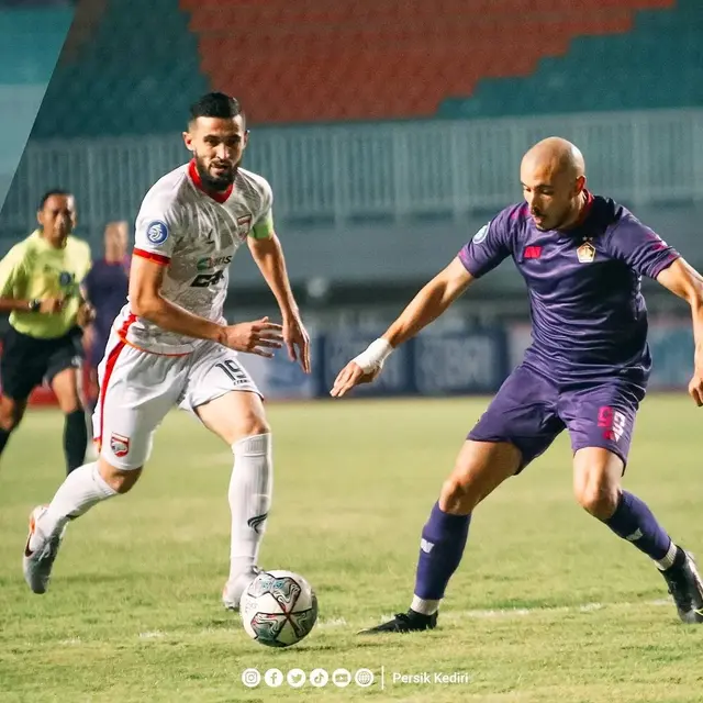 5 Aksi Yousseff Ezzejjari di BRI Liga 1, Top Skor Sementara Persik Kediri