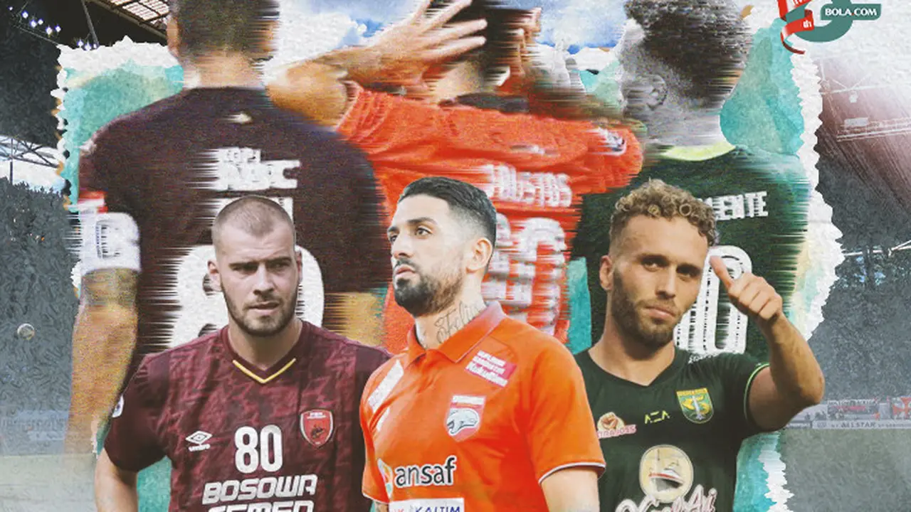 Liga 1 - 8 Gelandang Asing yang Bersinar Terang di BRI Liga 1 2023