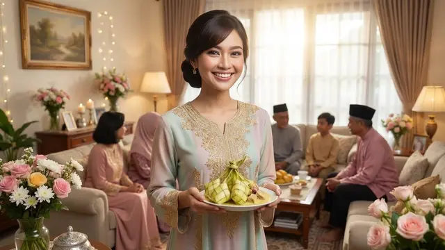 Inspirasi Style Rambut Wanita untuk Lebaran/Gemini AI