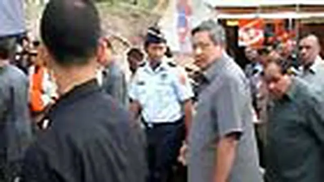 Presiden Tiba di Wasior