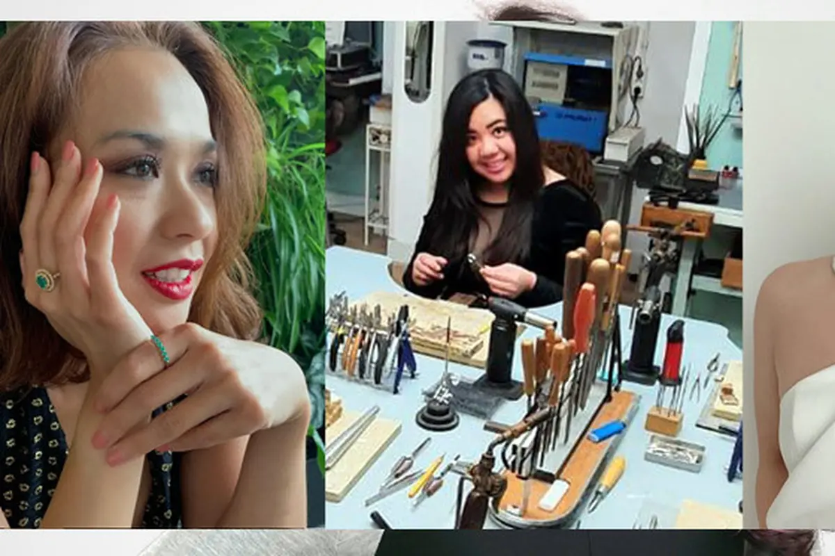 Sherley Silvia Yahya bersama Rika Amelia Singh, dan Ferlin Vermeer Yoswara