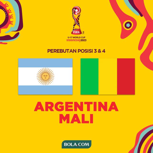Perebutan Posisi 3 & 4 Piala Dunia U-17 - Argentina Vs Mali