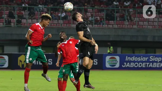 Jordi Amat Cetak Gol, Timnas Indonesia Bermain Imbang 2-2 Atas Burundi