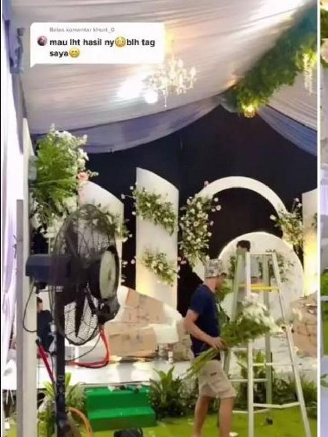 Kebun Belakang Rumah Disulap Jadi Tempat Pernikahan, Hasilnya Seperti Hotel Bintang 5