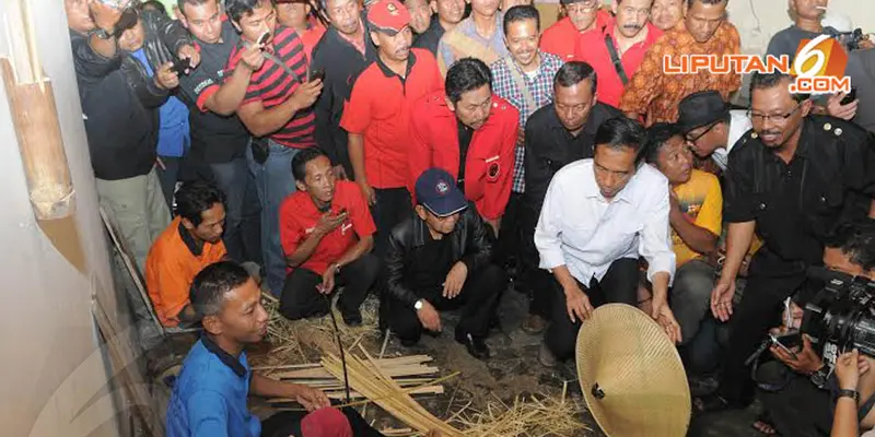 [FOTO] Jokowi Bagi-Bagi Tips Dagang