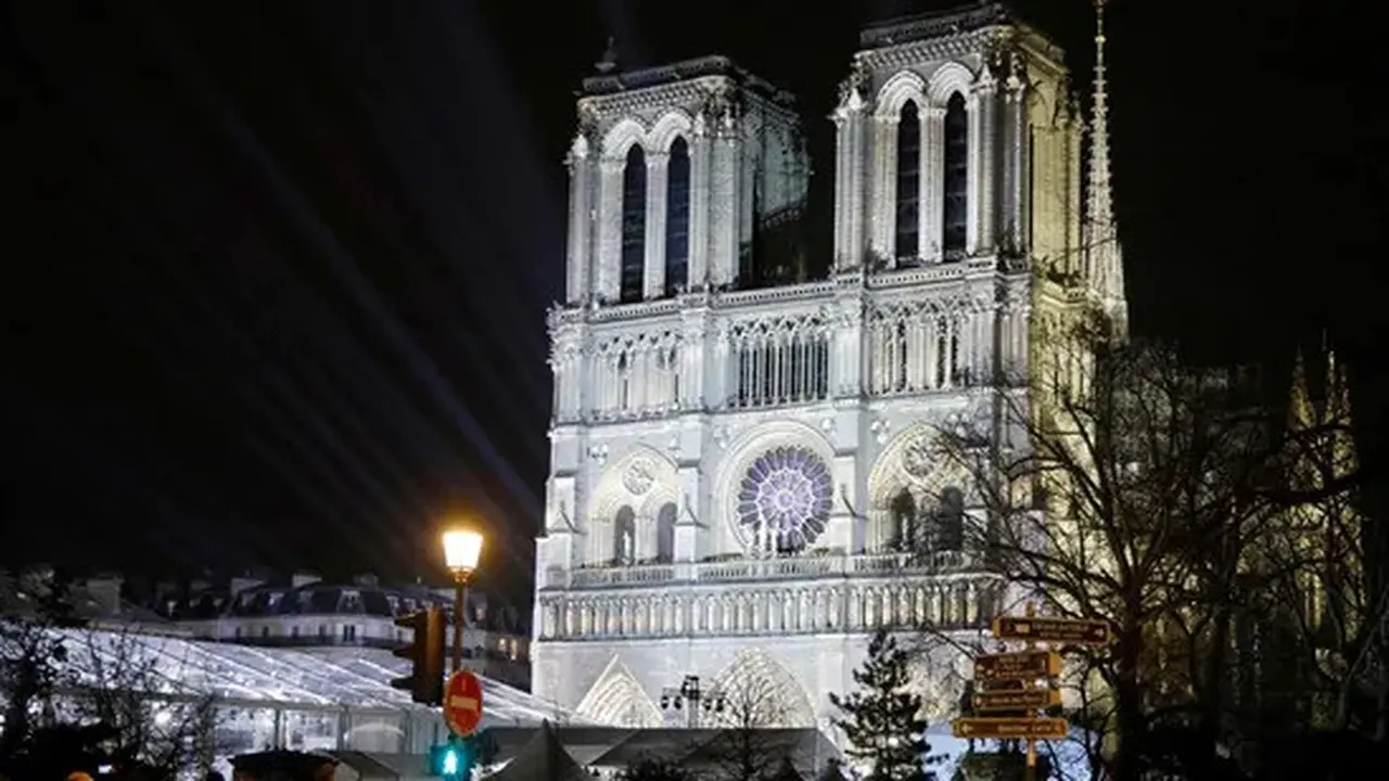 Katedral Notre-Dame di Paris dibuka kembali pada 7 Desember 2024. (AFP)