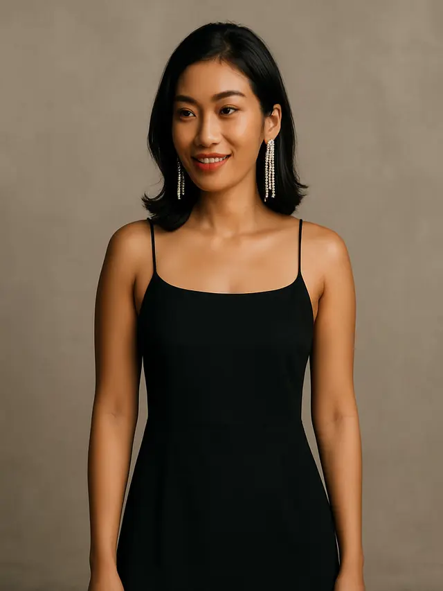 Ide Outfit Simpel Tapi Stunning Buat Pesta Malam Hari/Ilustrasi gambar oleh AI