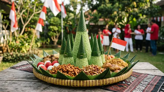 Tumpeng Kemerdekaan 17 Agustus