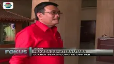 Usai kunjungi DPP PKB Jakarta, Minggu (7/1) kemarin, Cagub Sumatera Utara, Djarot Saiful Hidayat, tak berikan keterangan apa-apa.