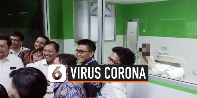VIDEO: Menkes Terawan Jenguk Pasien Terduga Corona di Manado