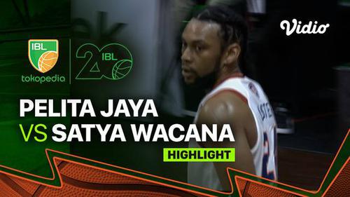 VIDEO: Highlights IBL 2023, Pelita Jaya Kalahkan Satya Wacana Salatiga 78-47