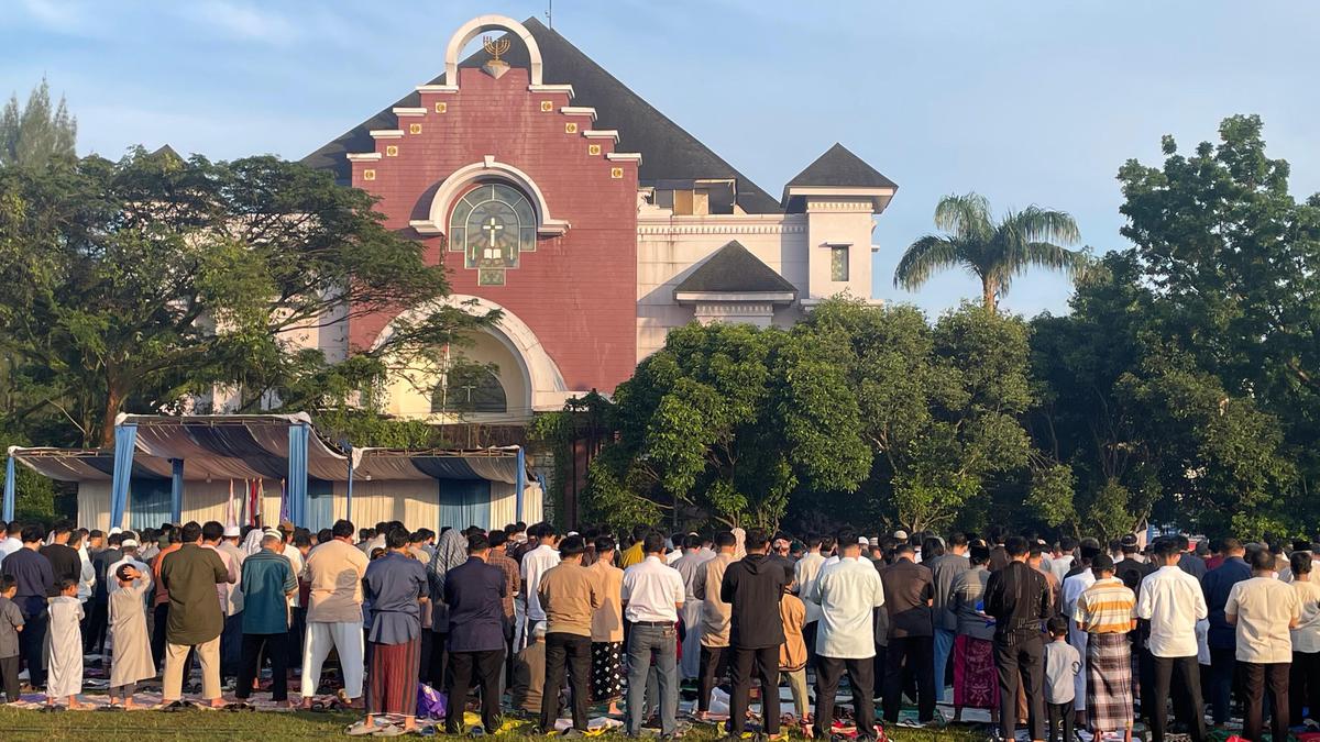 Cerita Toleransi Salat Id di Lapangan Gereja Depok Saat Idul Adha