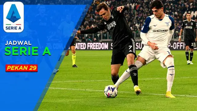 MOTION GRAFIS: Jadwal Liga Italia Pekan 29, Lazio Hadapi Juventus