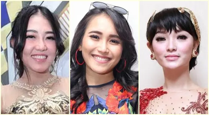 Inilah tiga pedangdut yang akan tampil di ultah Indosiar ke-23 yang akan datang; Via Vallen, Ayu Ting Ting dan Zaskia Gotik. (Deki Prayoga/Adrian Putra/Herman Zakaria)