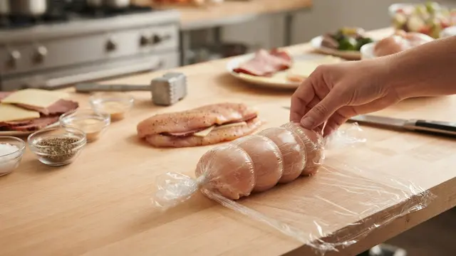 Resep Chicken Cordon Bleu Saus Jamur
