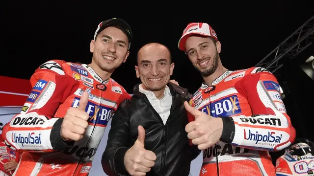 Jorge Lorenzo dan Andrea Dovizioso