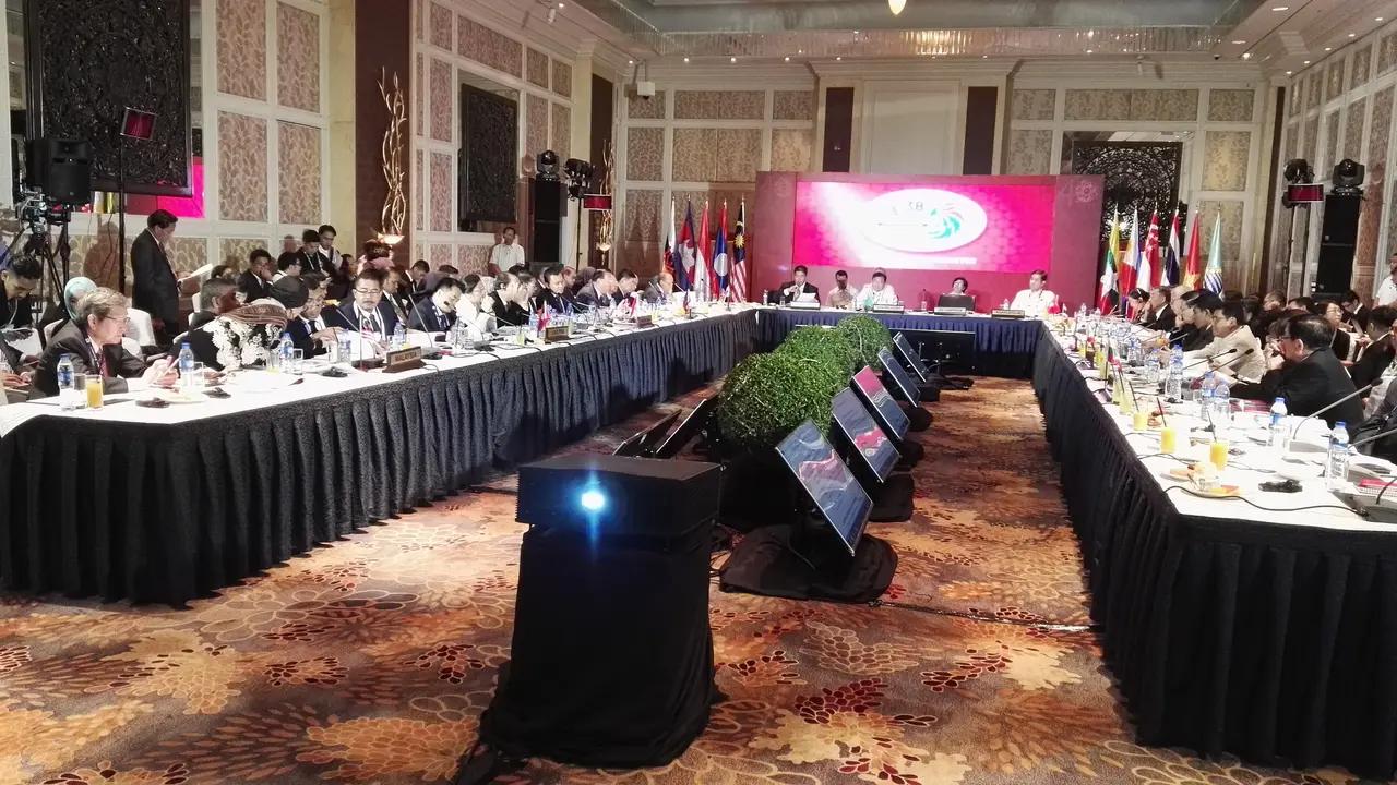 Sidang Umum Parlemen Se-Asia Tenggara atau ASEAN Inter-Parliamentary Assembly (AIPA) di Manila. (Liputan6.com/Raden Trimutia Hatta)