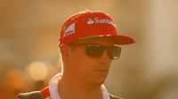Ferrari memberi kesempatan terakhir kepada Kimi Raikkonen pada F1 2018 untuk meraih prestasi. (AFP/Clive Mason)