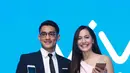 Afagnsyah Reza dan Pevita Pearce terlibat dalam salah satu proyek. Keduanya terlihat begitu kompak sebagai brand ambassador. Sama-sama suka homor membuat keduanya jadi akrab. (Nurwahyunan/Bintang.com)