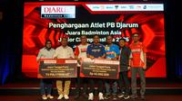 Moh. Zaki Ubaidillah, putra Madura asal klub PB Djarum, memecah kebuntuan nomor tunggal putra di turnamen bergengsi Asia Junior Championships (AJC) 2025. (Bola.com/Dok.PB Djarum).