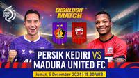 Pertandingan eksklusif di lanjutan BRI Liga 1: Persik vs Madura United FC di matchweek ke 13 di Vidio. (sum. doc. vidio.com)