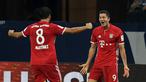 Bayern Munchen meraih kemenangan 2-0 atas Schalke 04 dalam lanjutan Bundesliga di Veltins Arena, Gelsenkirchen, Sabtu (10/9/2016) dini hari WIB. Robert Lewandowski menjadi bintang dengan mencetak satu gol dan satu assist. (AFP/Patrik Stollarz)